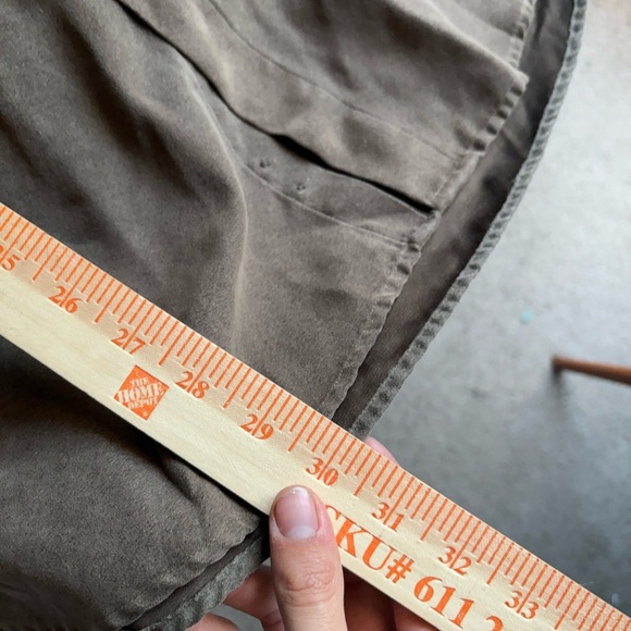 van heusen dress shirt Soft Suede Size XXL Brown 18-18 1/2 NWOT Button Up Pocket - Picture 9 of 13